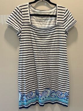 Lilly Pulitzer Printed Shift Dress Women's Resort Coastal Preppy Summer Dress